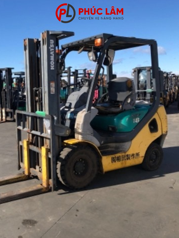 Xe nâng dầu 1.8 tấn Komatsu FD18LC-20 4
