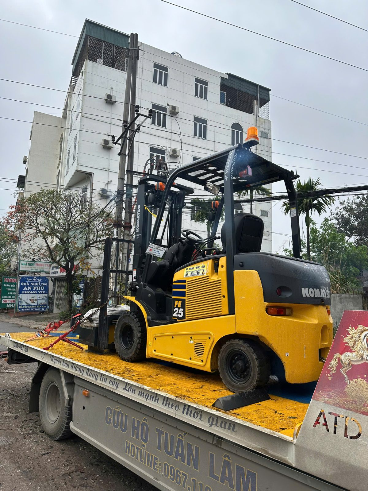 Phúc Lâm cung cấp dịch vụ cho thuê xe nâng giá rẻ tại Hà Nội, Hải Phòng, Bắc Ninh