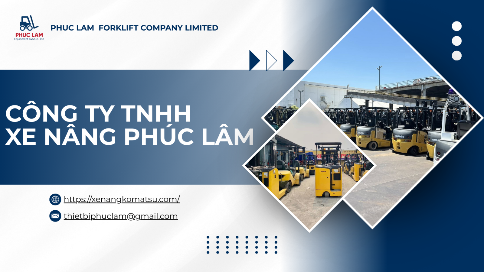 Địa điểm mua bán xe nâng cũ giá rẻ 