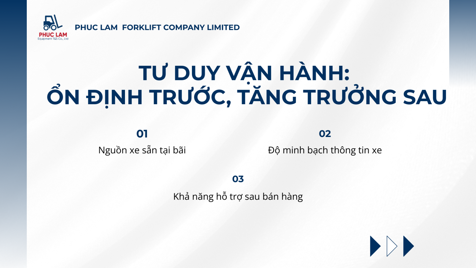 Địa điểm mua bán xe nâng cũ giá rẻ 