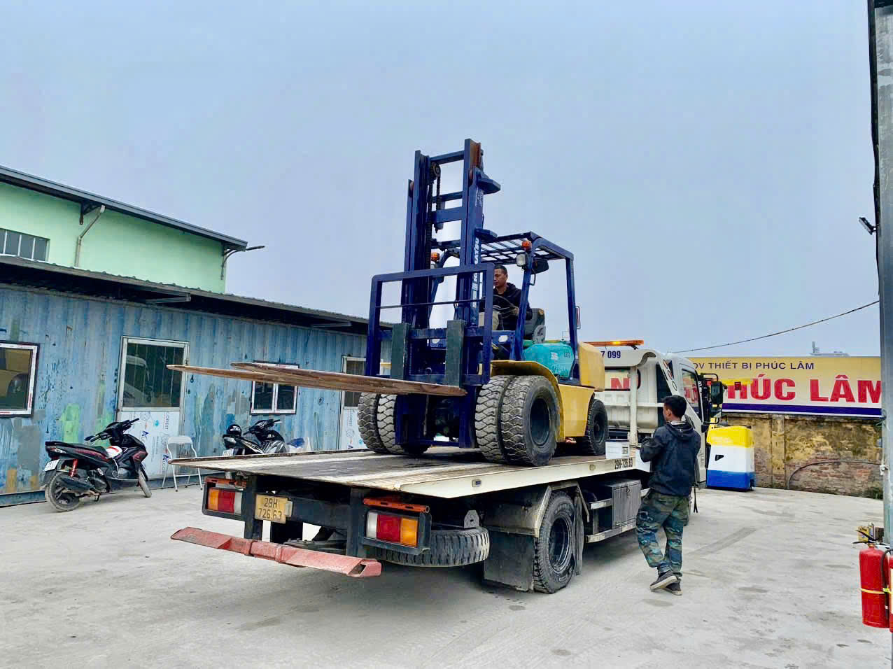 Đơn vị cho thuê xe nâng Nhật Bãi tại Hà Nội uy tín, giá rẻ