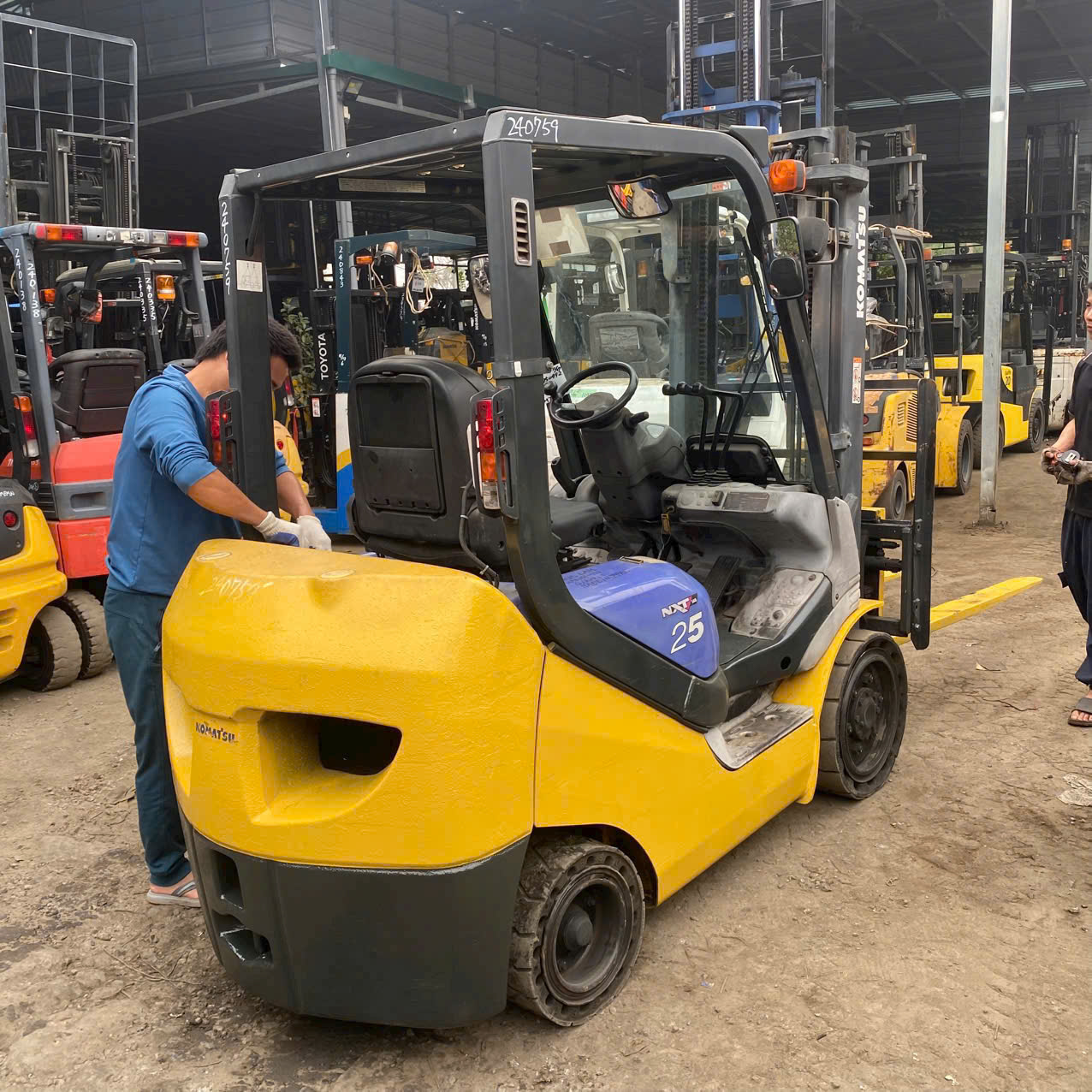 Đơn vị sửa xe nâng điện Nhật Bãi uy tín