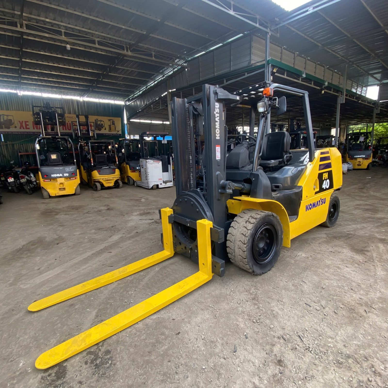 Những lưu ý trước khi lái xe nâng