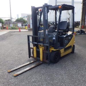 Xe nâng điện 1.5 tấn Komatsu FB15-12 serial 837358