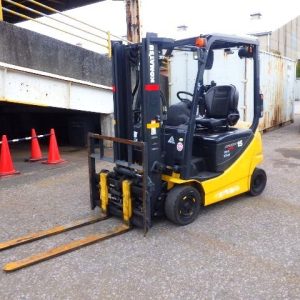 Xe nâng điện 1.5 tấn Komatsu FB15-12 serial 857628