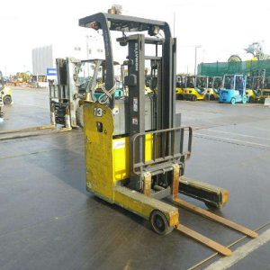 Xe nâng điện đứng lái 1.3 tấn Komatsu model FB13RS-14 serial 142508