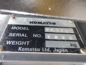 Xe nâng điện đứng lái model FB10RL-15 serial 154596