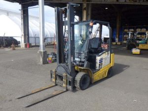 Xe nâng điện Komatsu 2.5 tấn FE25-1 serial 306455