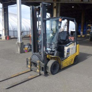 Xe nâng điện Komatsu 2.5 tấn FE25-1 serial 306455
