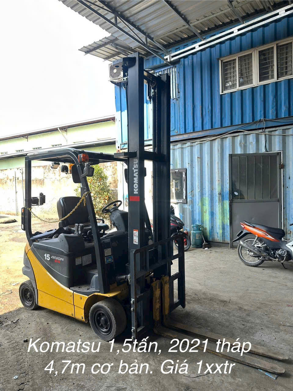 nhược điểm của xe nâng điện