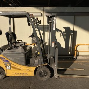 Xe nâng điện 1.5 tấn Komatsu FE15-1 serial 400347