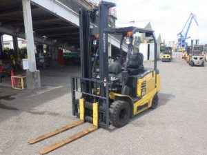 Xe nâng điện Komatsu 2.5 tấn FE25-306745, năm 2019