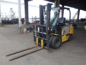 Xe nâng điện Komatsu 3.0 tấn FE30-1 (305788) sản xuất năm 2018.