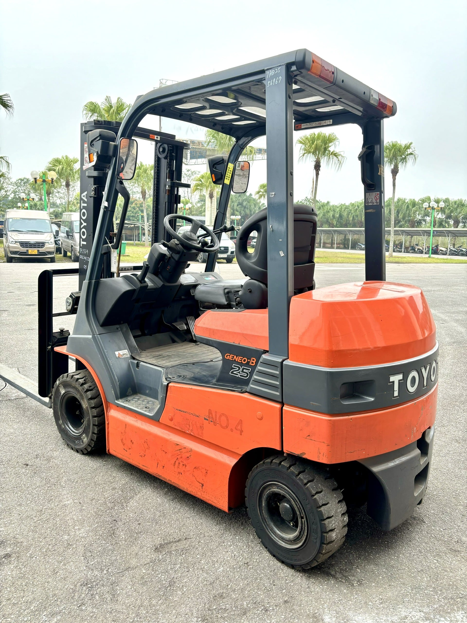 Xe nâng Toyota 2.5 tấn cũ có còn giữ được lợi thế gì trên thị trường?